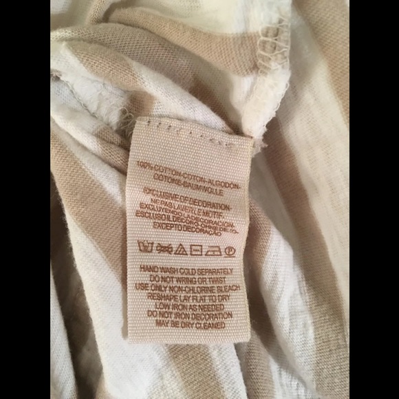 Free People Tank Top Shirt Womens Striped Embellished White Embroidered NWOT - Picture 5 of 5